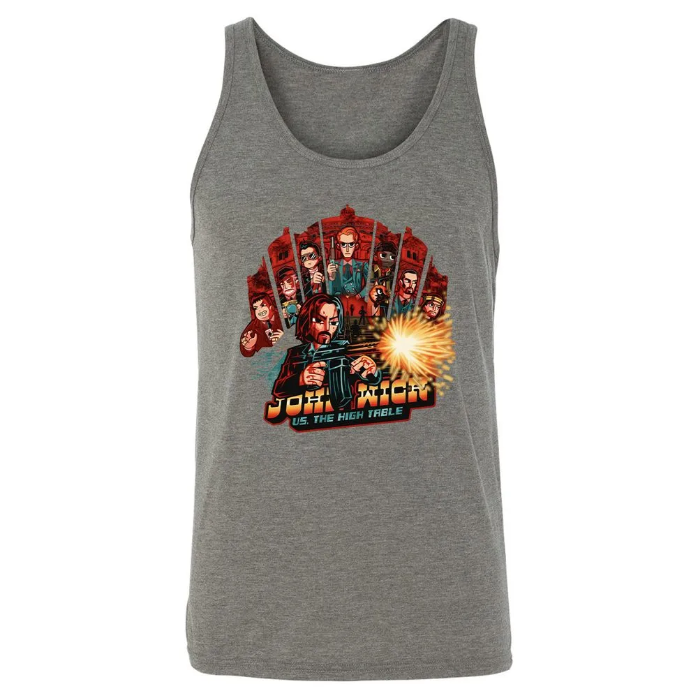 Unisex Jersey Tank - 9U78NA7X - Grey Triblend - 8