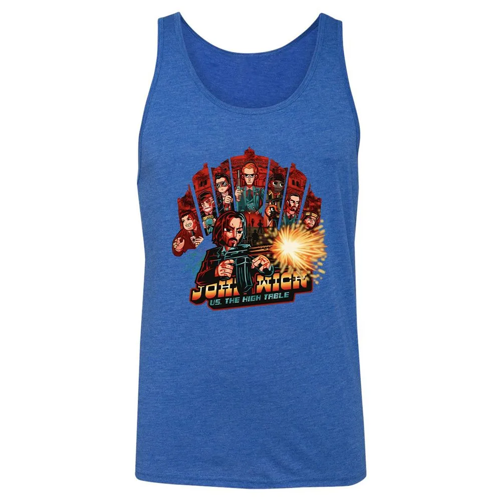Unisex Jersey Tank - 9U78NA7X - True Royal Triblend - 12