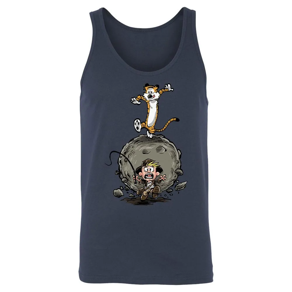 Unisex Jersey Tank - B6V2NNYM - Navy - 2