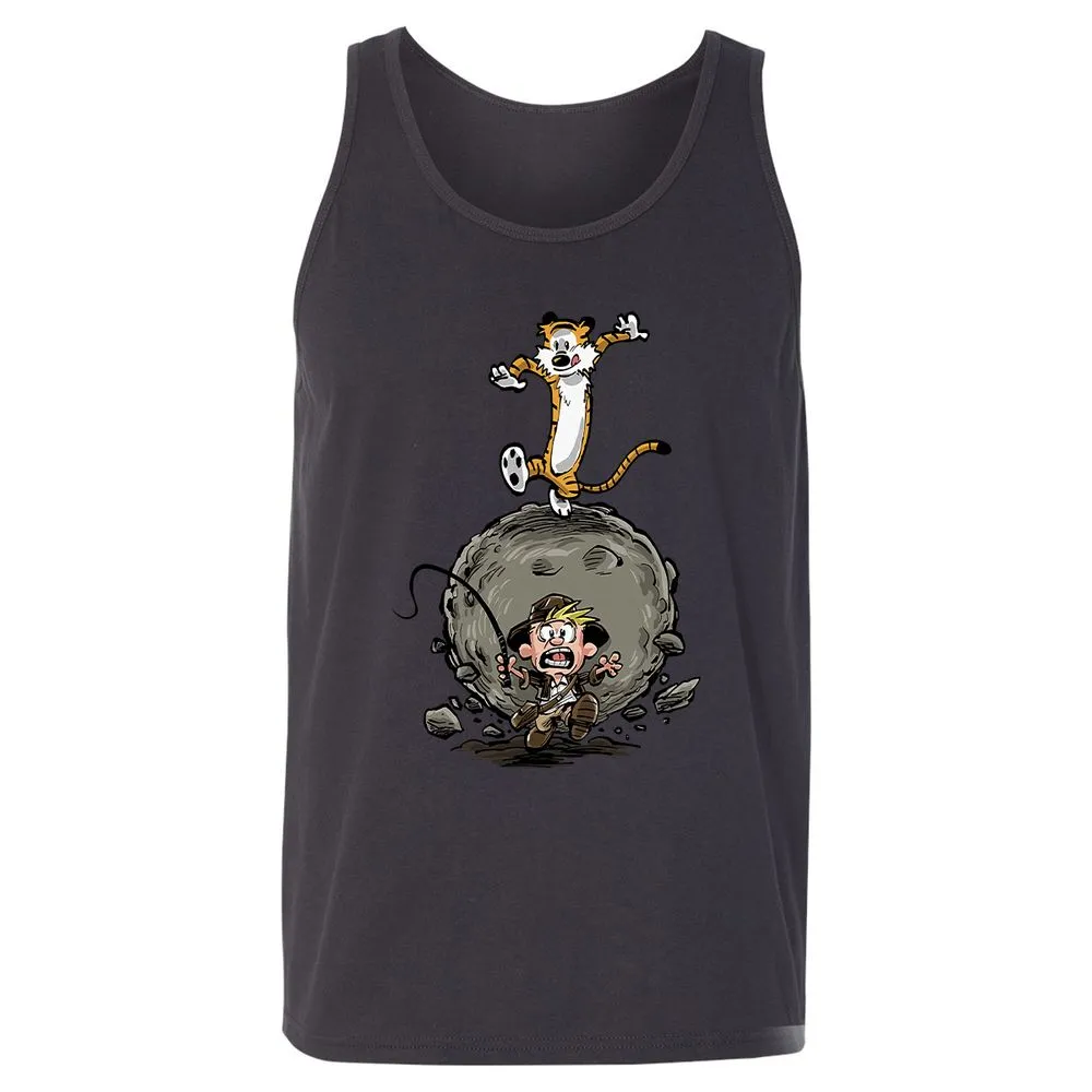 Unisex Jersey Tank - B6V2NNYM - Dark Grey - 7