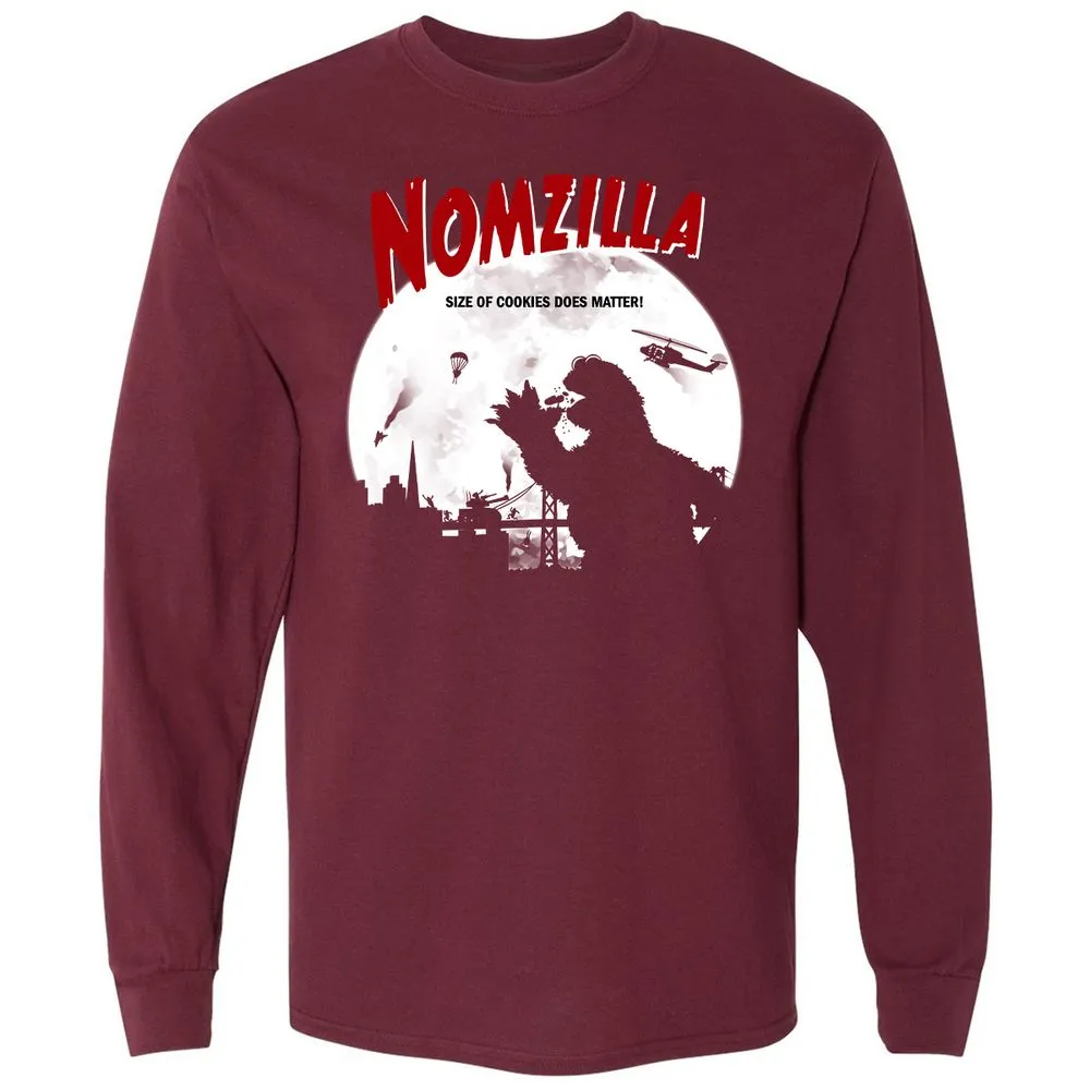 Long Sleeve T-Shirt - YX34RKHQ - Maroon - 11