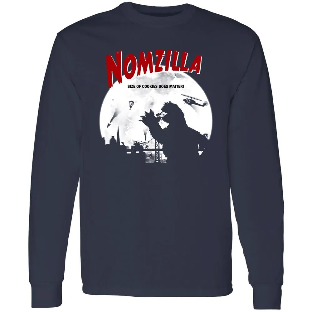 Long Sleeve T-Shirt - YX34RKHQ - Navy - 2