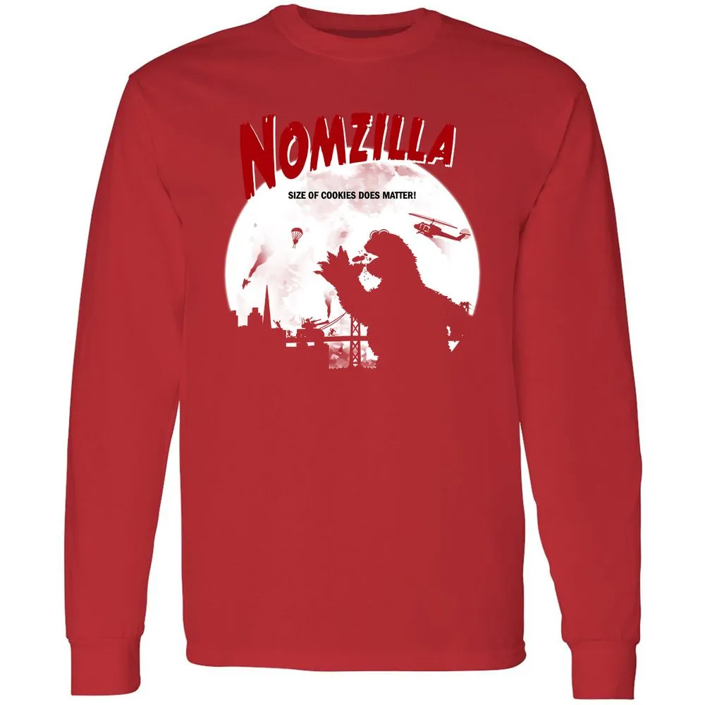 Long Sleeve T-Shirt - YX34RKHQ - Red - 14
