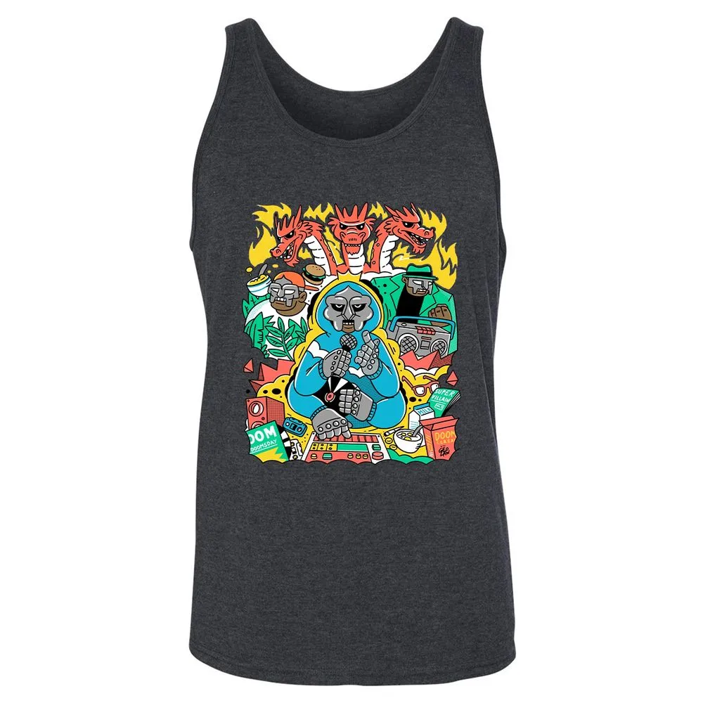 Unisex Jersey Tank - 54YZ39PN - Dark Grey Heather - 6