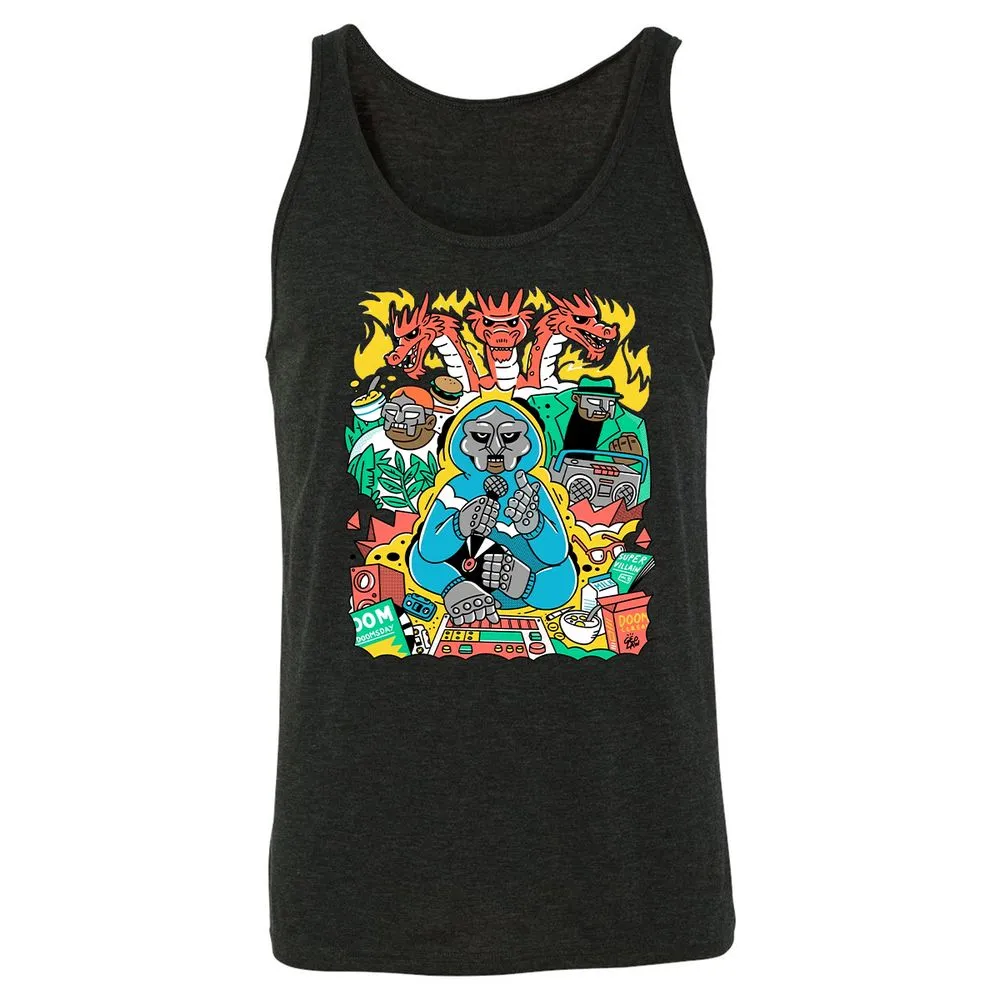 Unisex Jersey Tank - 54YZ39PN - Charcoal Black Triblend - 5