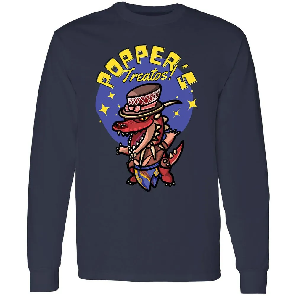 Long Sleeve T-Shirt - 1XBV6BM4 - Navy - 2