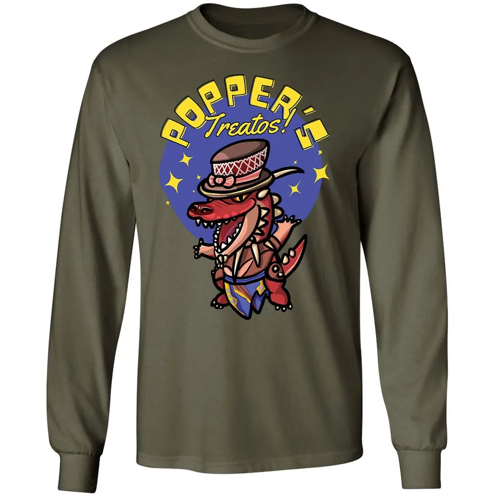 Long Sleeve T-Shirt - 1XBV6BM4 - Military Green - 16
