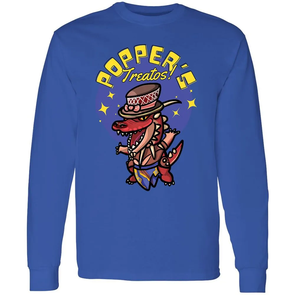 Long Sleeve T-Shirt - 1XBV6BM4 - Royal - 8