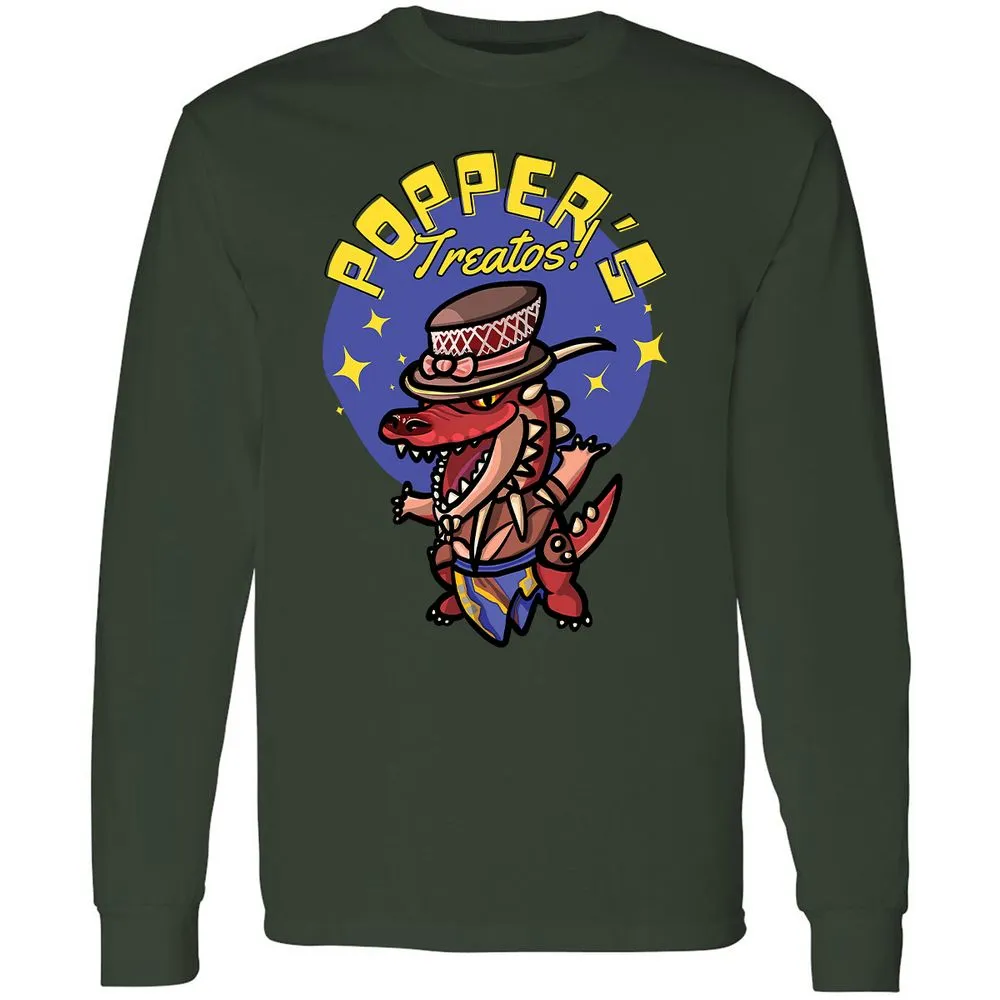 Long Sleeve T-Shirt - 1XBV6BM4 - Forest Green - 4