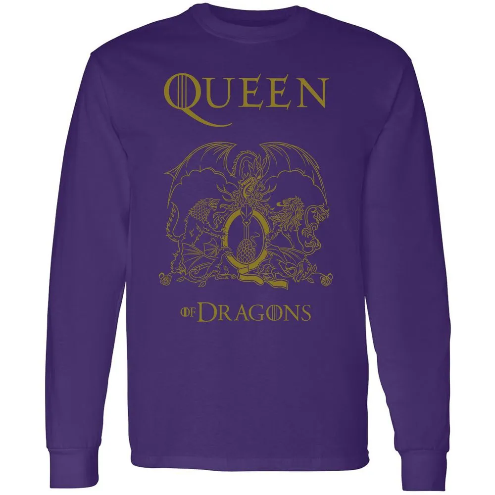 Long Sleeve T-Shirt - X7EVZKPT - Purple - 13