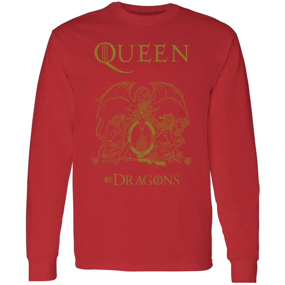 Long Sleeve T-Shirt - X7EVZKPT - Red - 14