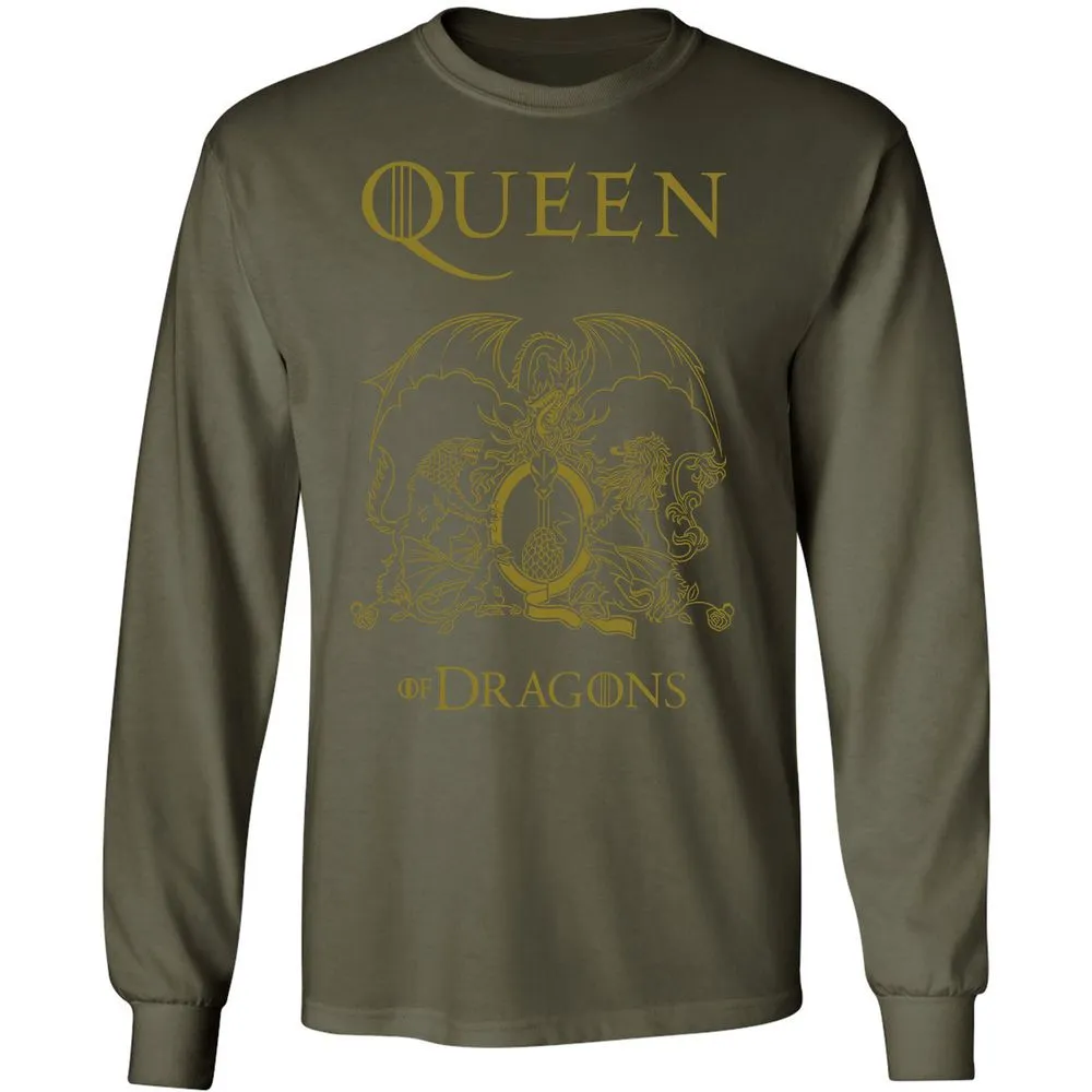 Long Sleeve T-Shirt - X7EVZKPT - Military Green - 16