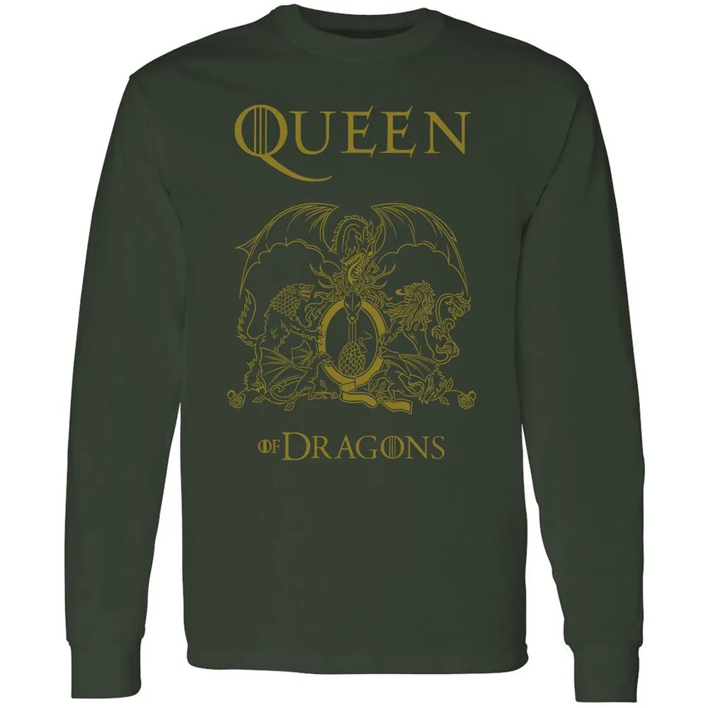 Long Sleeve T-Shirt - X7EVZKPT - Forest Green - 4