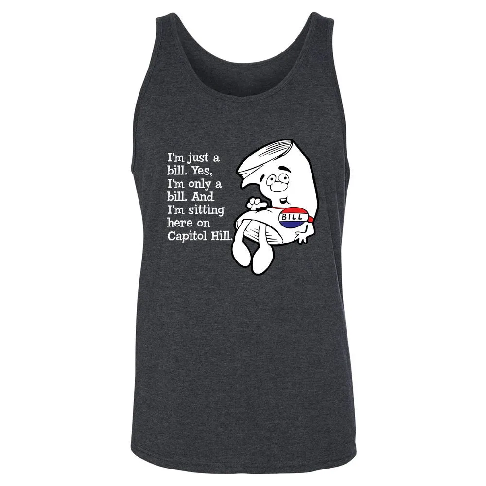 Unisex Jersey Tank - 4D8UBMSG - Dark Grey Heather - 6