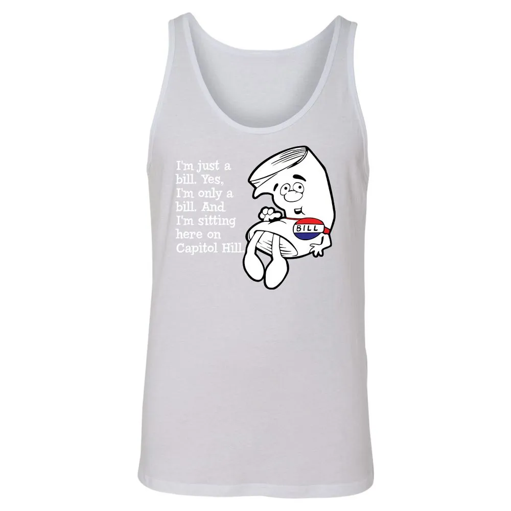 Unisex Jersey Tank - 4D8UBMSG - White - 14