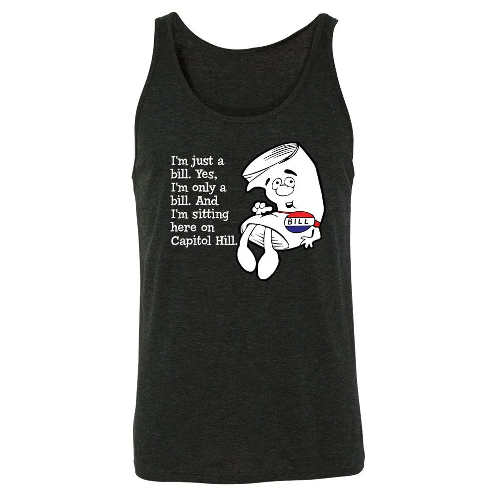 Unisex Jersey Tank - 4D8UBMSG - Charcoal Black Triblend - 5