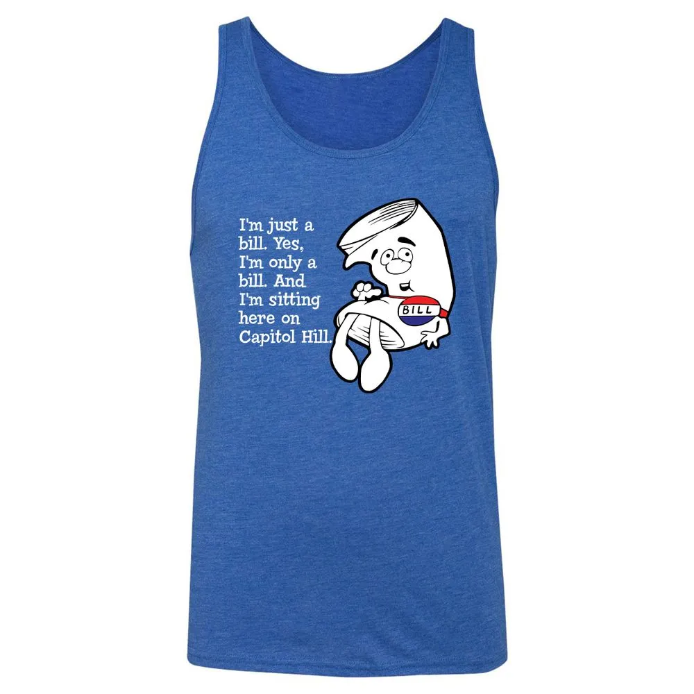 Unisex Jersey Tank - 4D8UBMSG - True Royal Triblend - 12