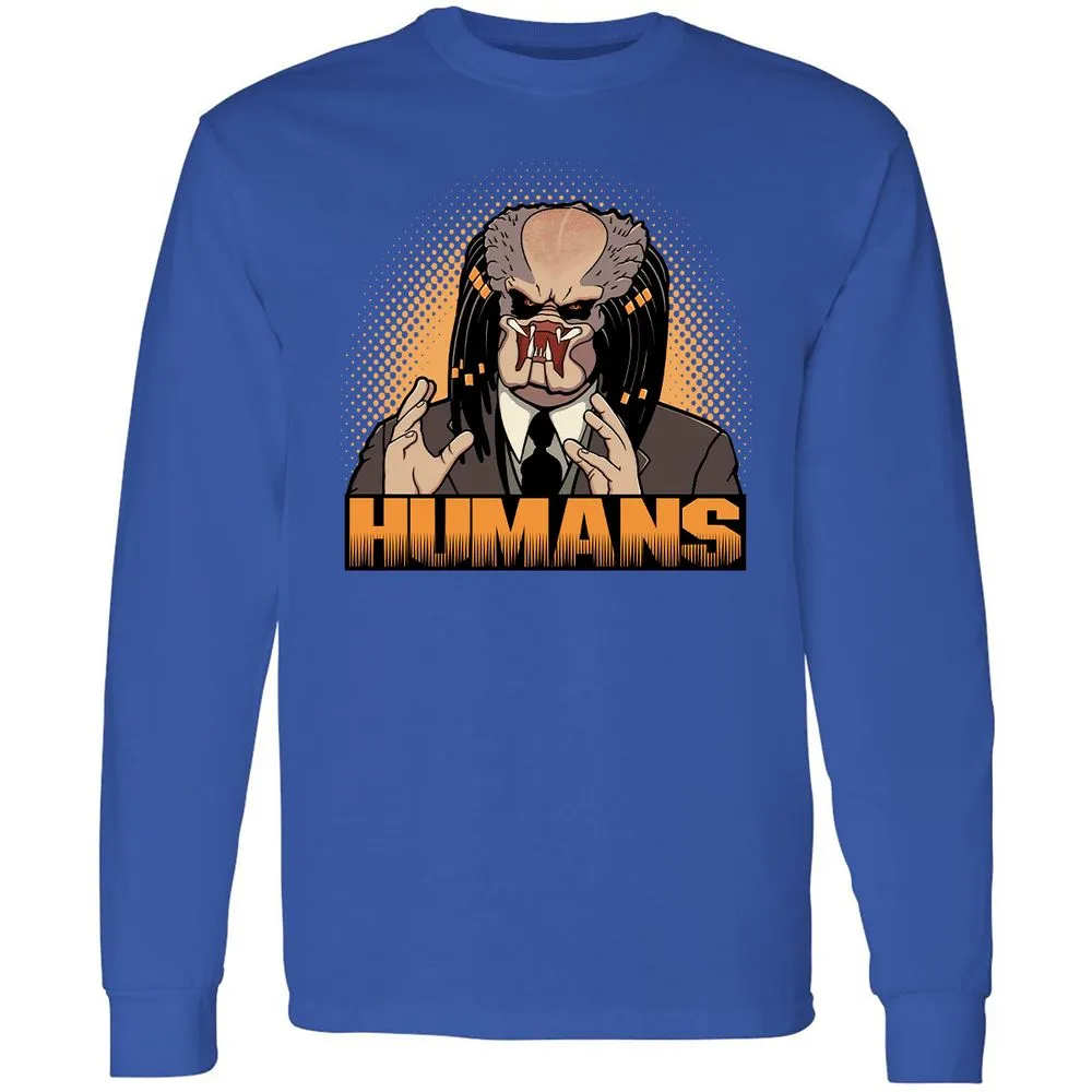 Long Sleeve T-Shirt - 3GALSJ6H - Royal - 8