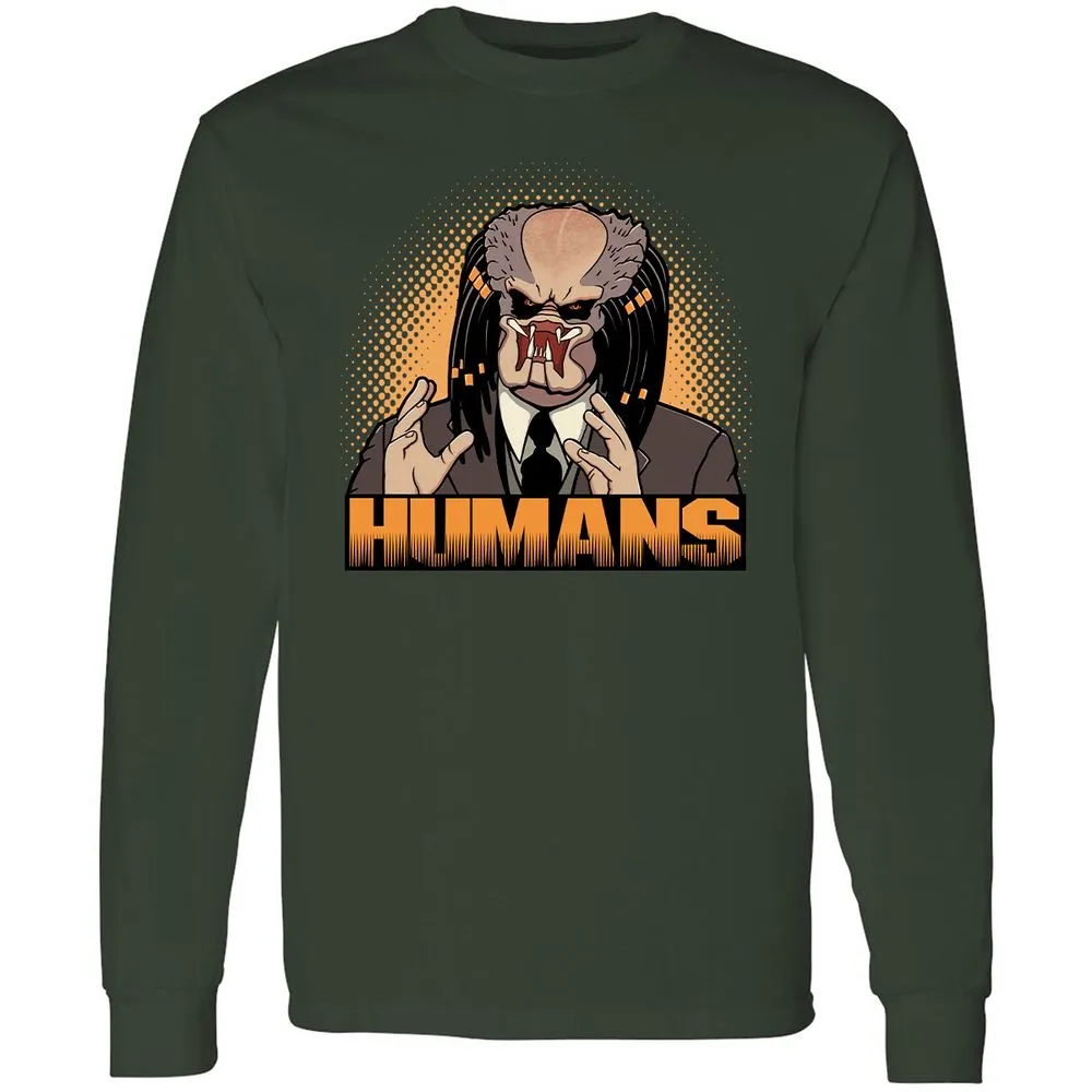 Long Sleeve T-Shirt - 3GALSJ6H - Forest Green - 4