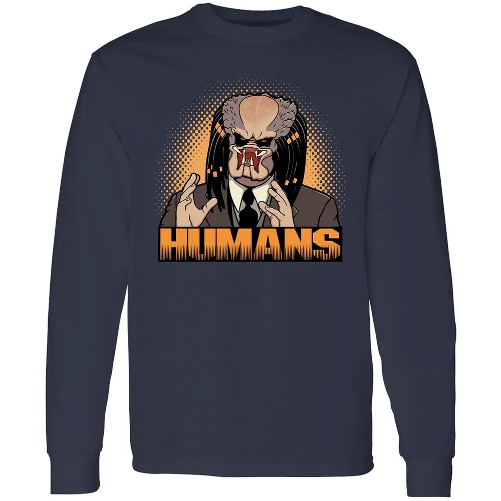 Long Sleeve T-Shirt - 3GALSJ6H - Navy - 2