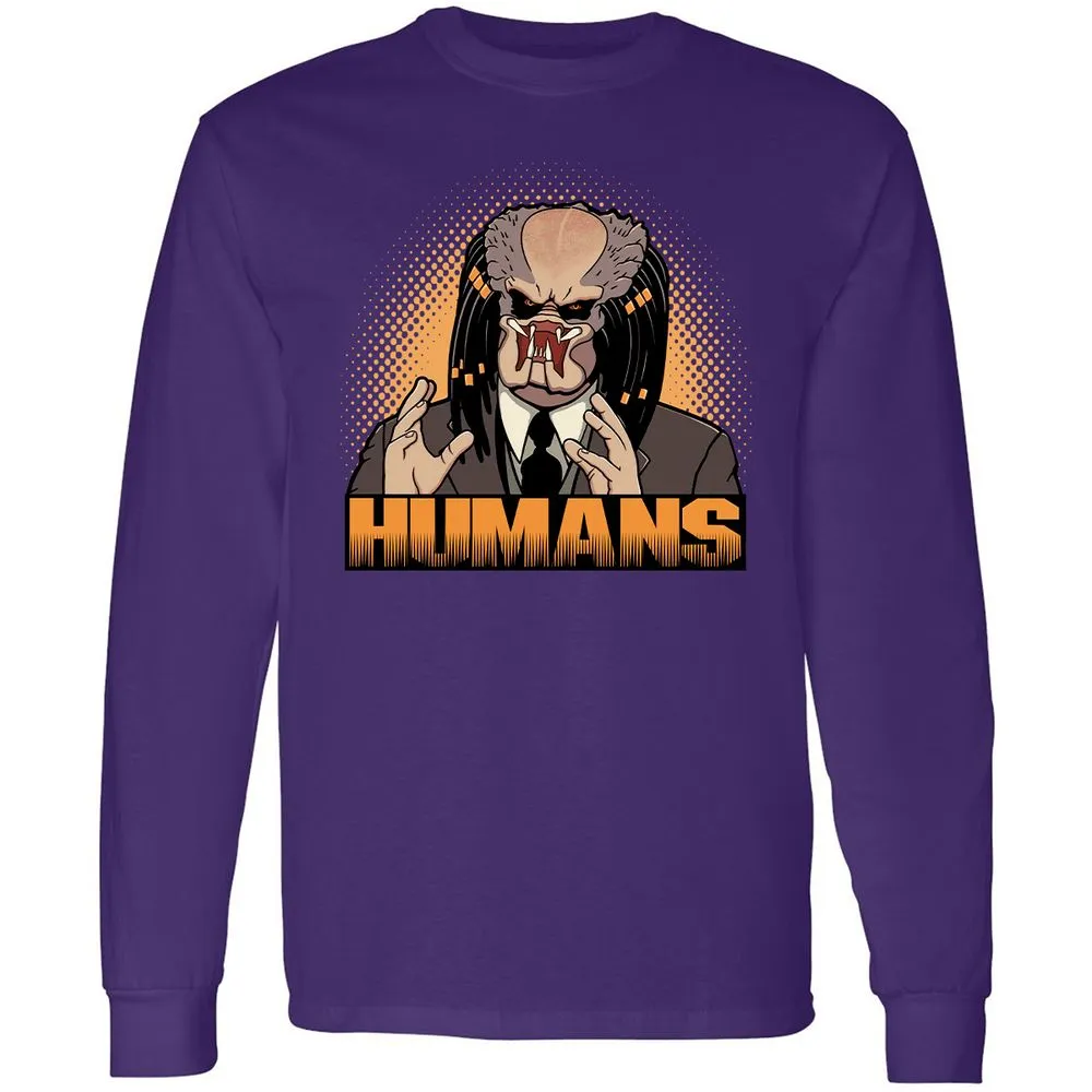 Long Sleeve T-Shirt - 3GALSJ6H - Purple - 13