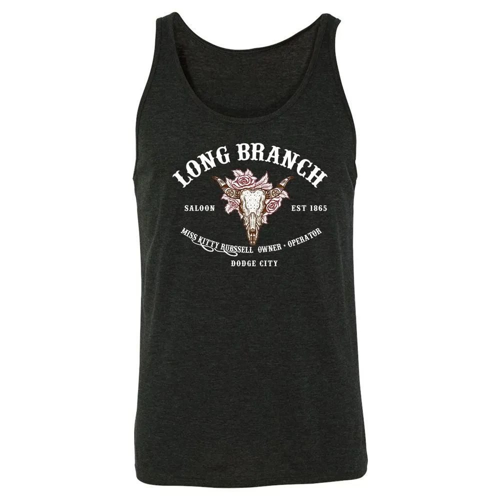Unisex Jersey Tank - 6LSJW6TN - Charcoal Black Triblend - 5