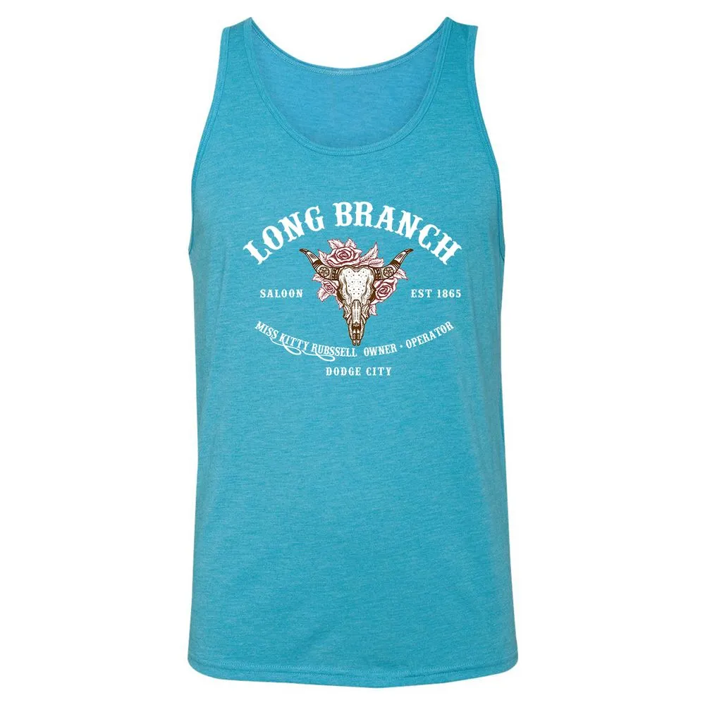 Unisex Jersey Tank - 6LSJW6TN - Aqua Triblend - 3