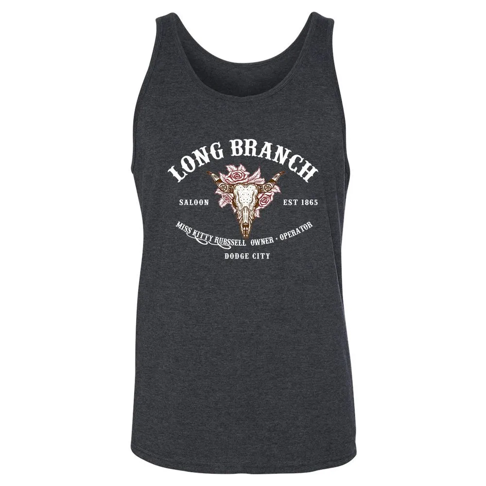 Unisex Jersey Tank - 6LSJW6TN - Dark Grey Heather - 6