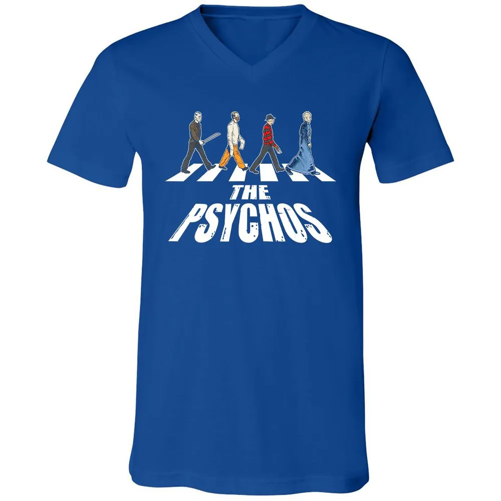 Unisex V-Neck T-Shirt - LGDAVV2B - True Royal - 4