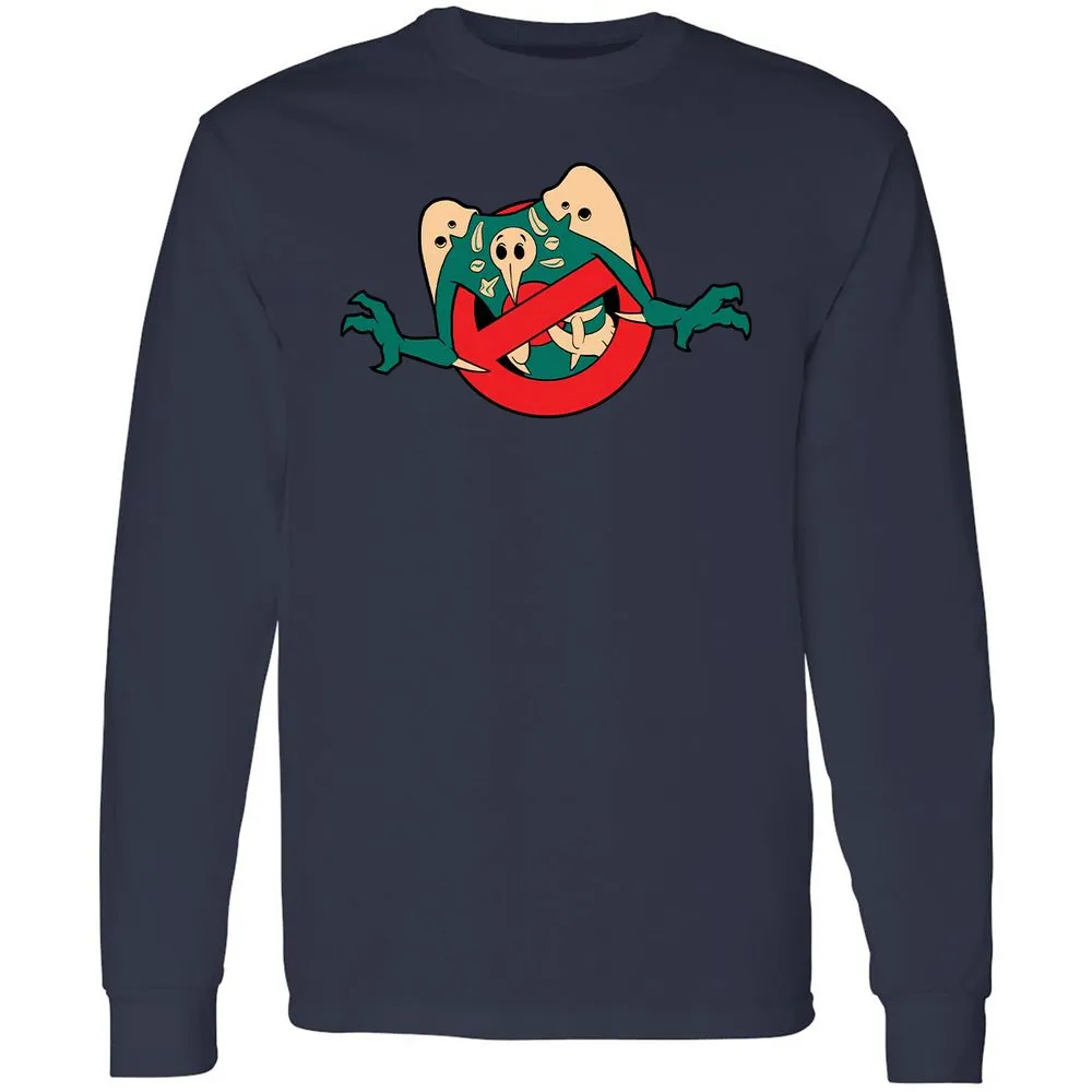 Long Sleeve T-Shirt - VXYDUTVQ - Navy - 2