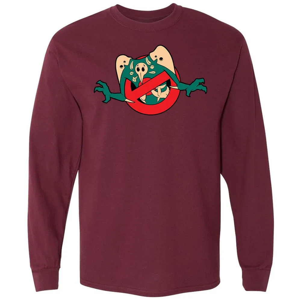 Long Sleeve T-Shirt - VXYDUTVQ - Maroon - 11