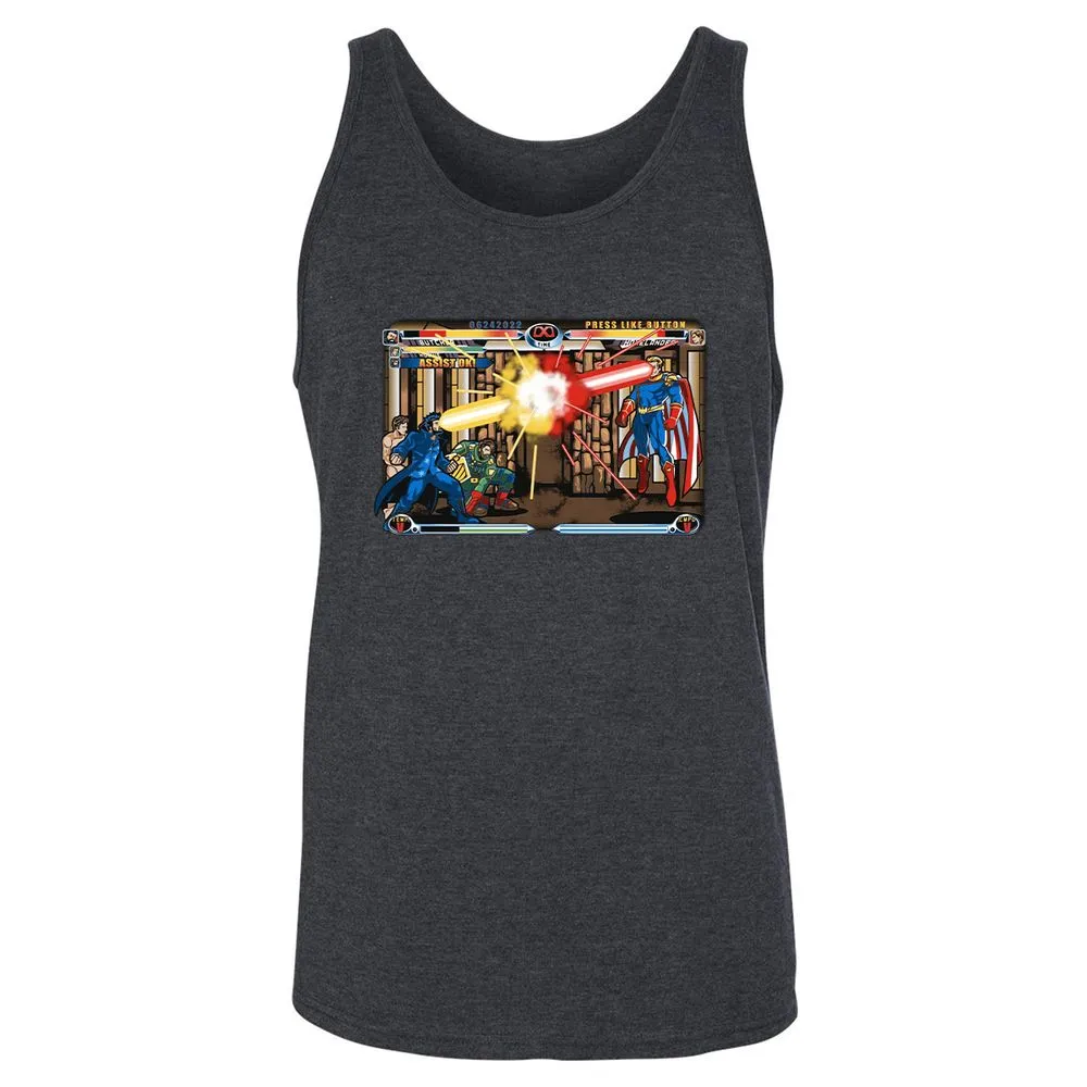 Unisex Jersey Tank - C4M8UNT5 - Dark Grey Heather - 6