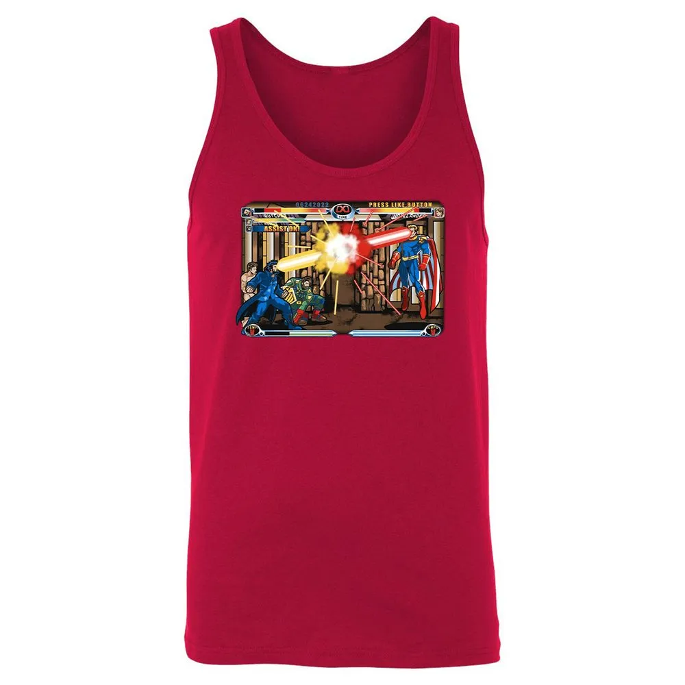 Unisex Jersey Tank - C4M8UNT5 - Red - 11
