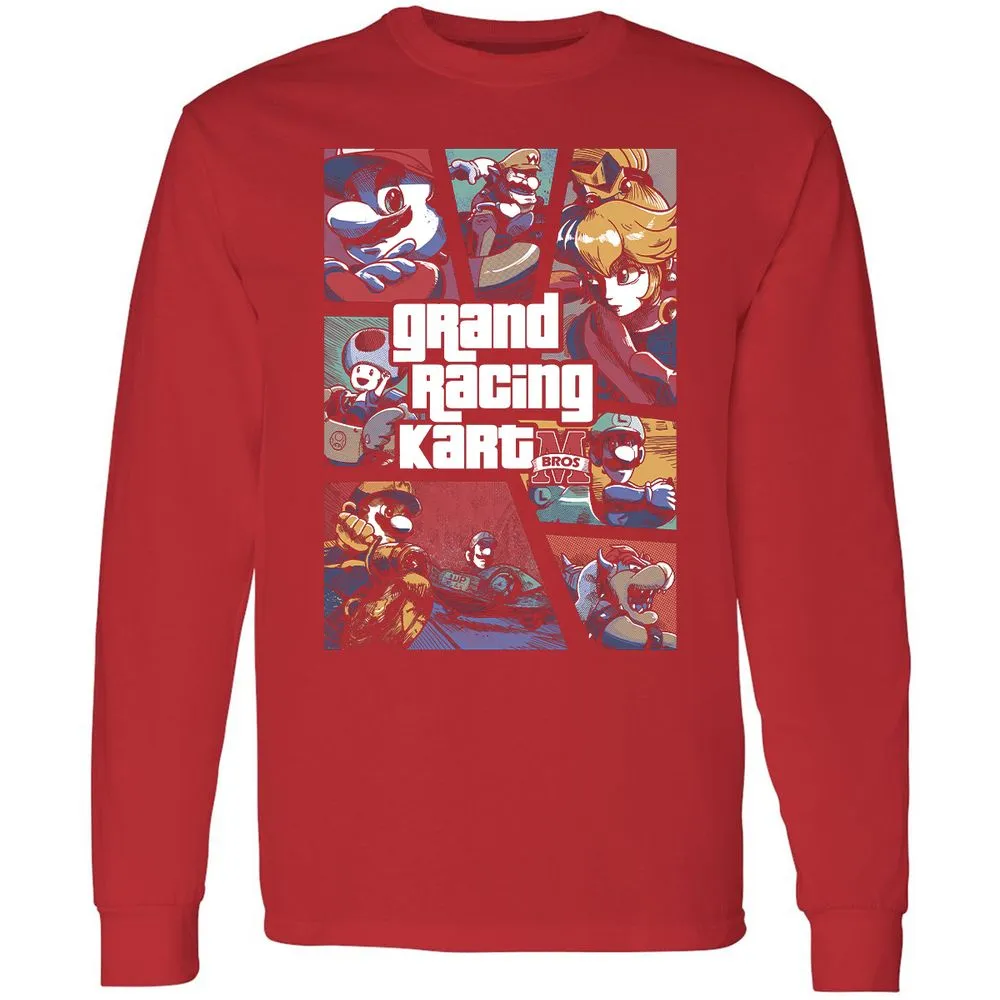 Long Sleeve T-Shirt - 9UQFHXLC - Red - 14