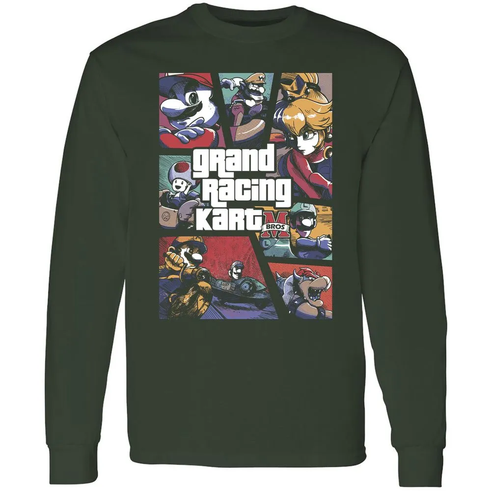 Long Sleeve T-Shirt - 9UQFHXLC - Forest Green - 4