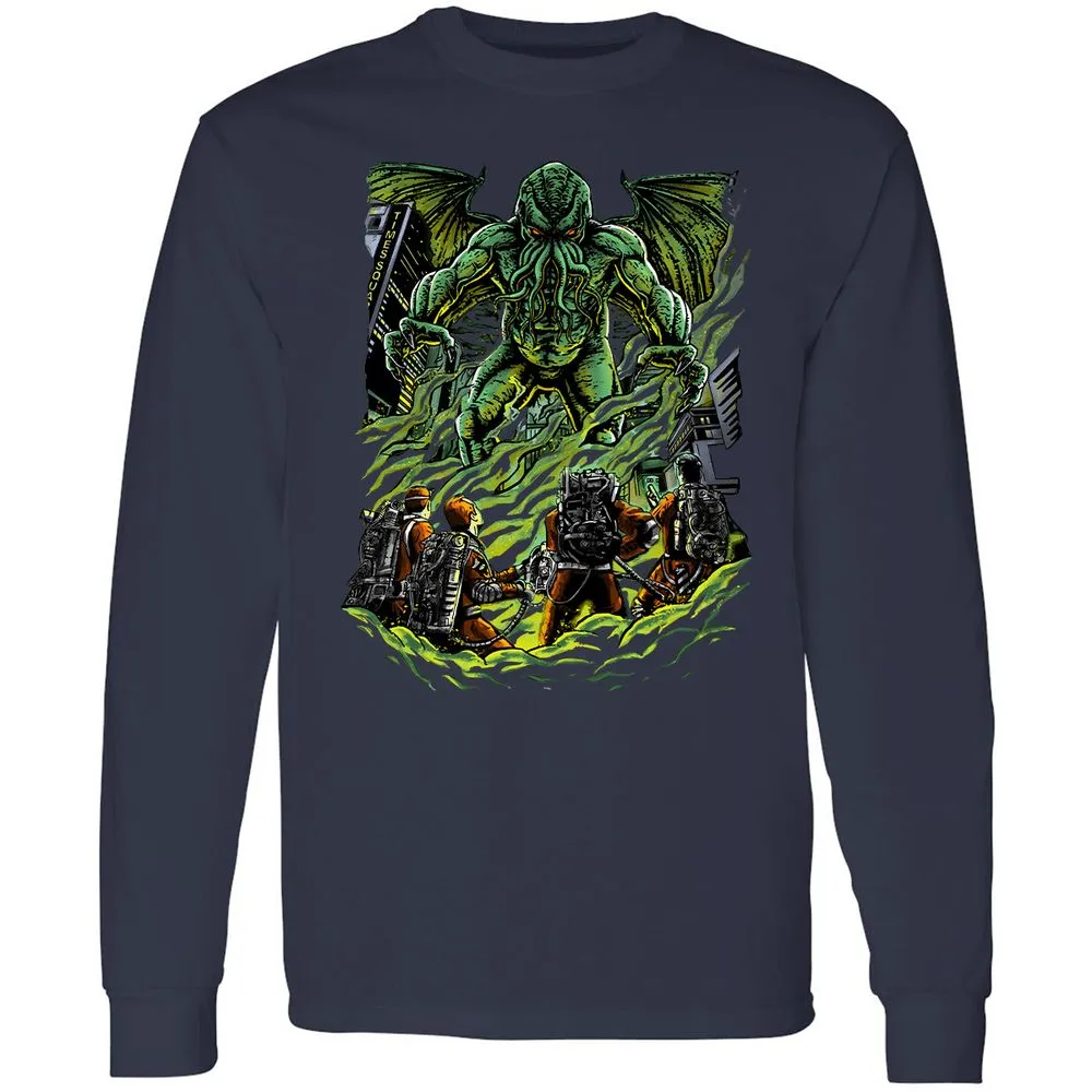 Long Sleeve T-Shirt - 3ZYH8JG3 - Navy - 2