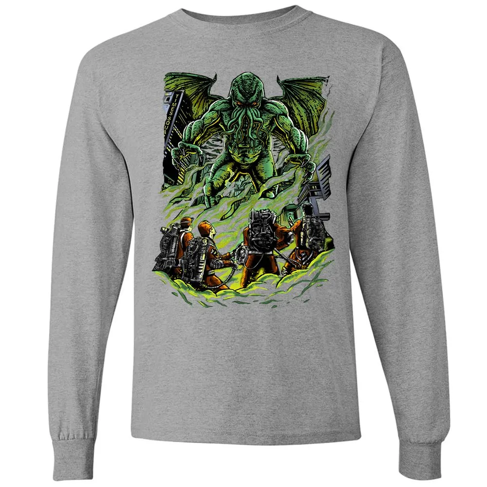 Long Sleeve T-Shirt - 3ZYH8JG3 - Graphite Heather - 6