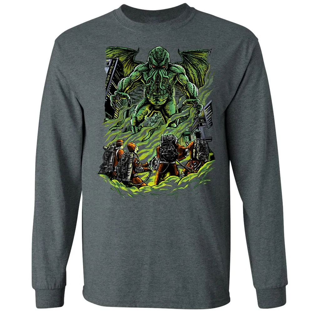 Long Sleeve T-Shirt - 3ZYH8JG3 - Dark Heather - 15