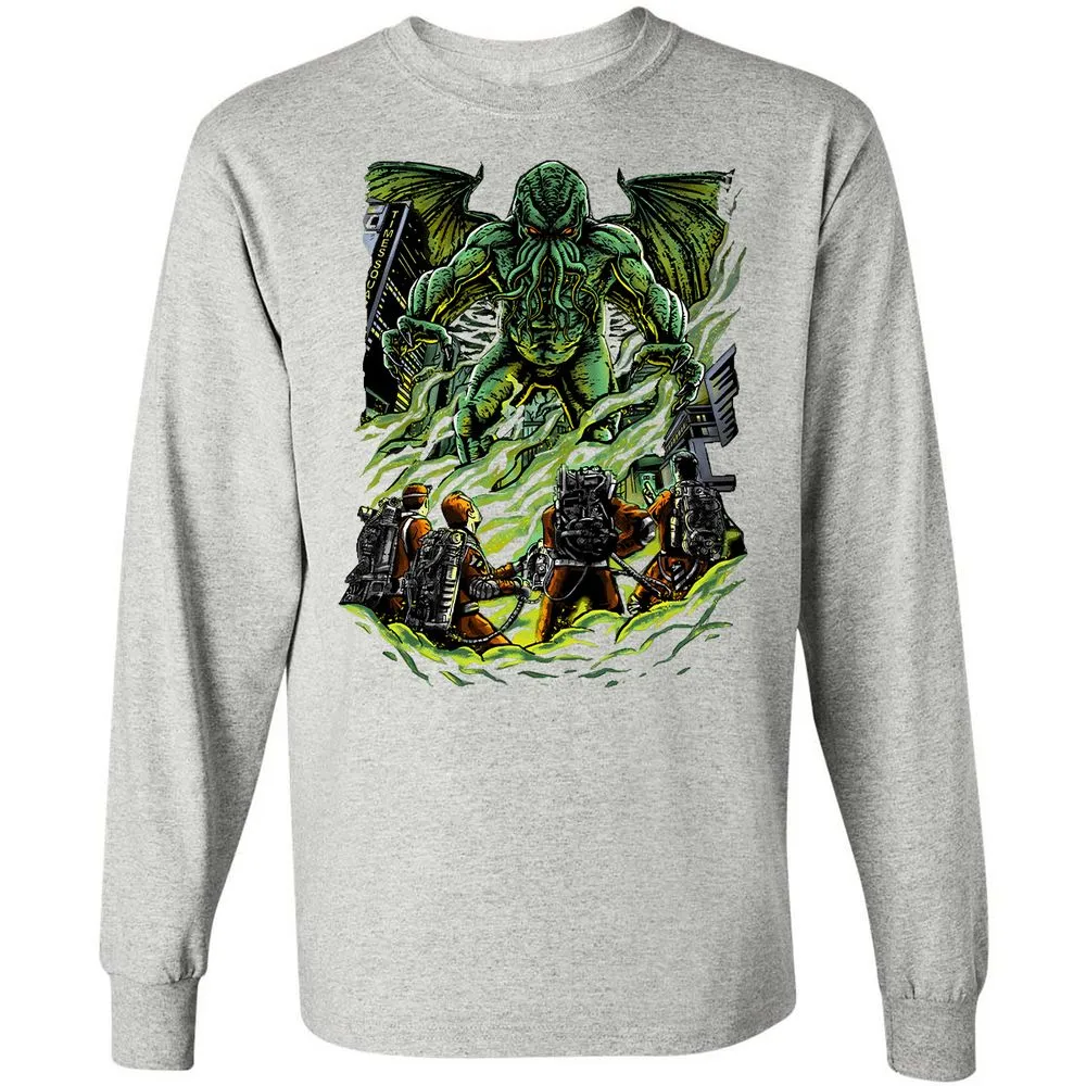 Long Sleeve T-Shirt - 3ZYH8JG3 - Ash - 7