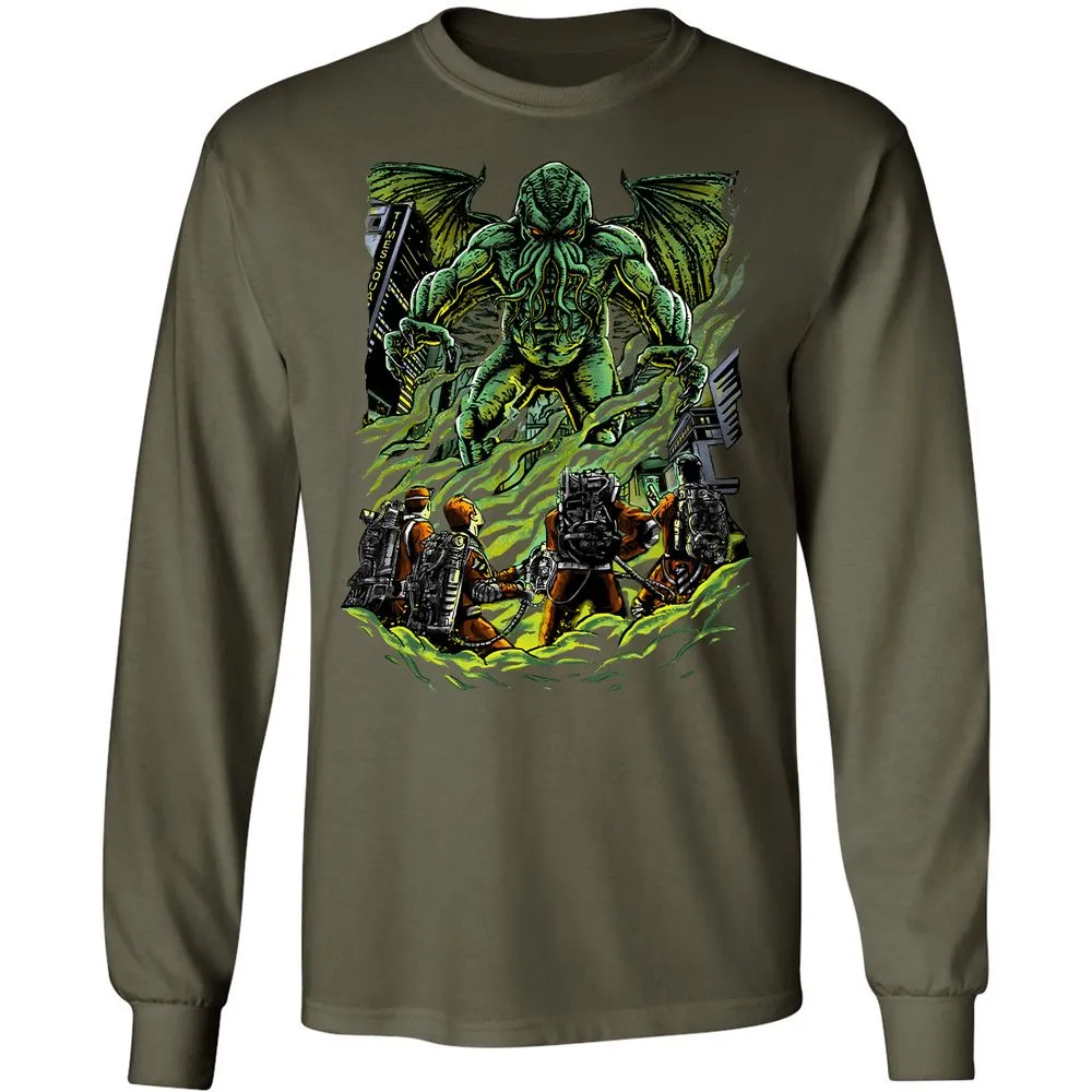 Long Sleeve T-Shirt - 3ZYH8JG3 - Military Green - 16