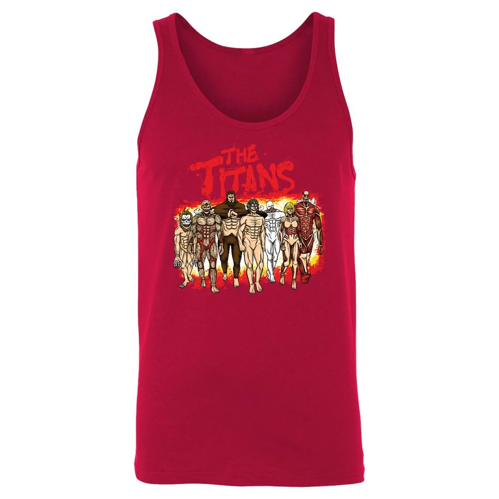 Unisex Jersey Tank - 8L9WBSTT - Red - 11