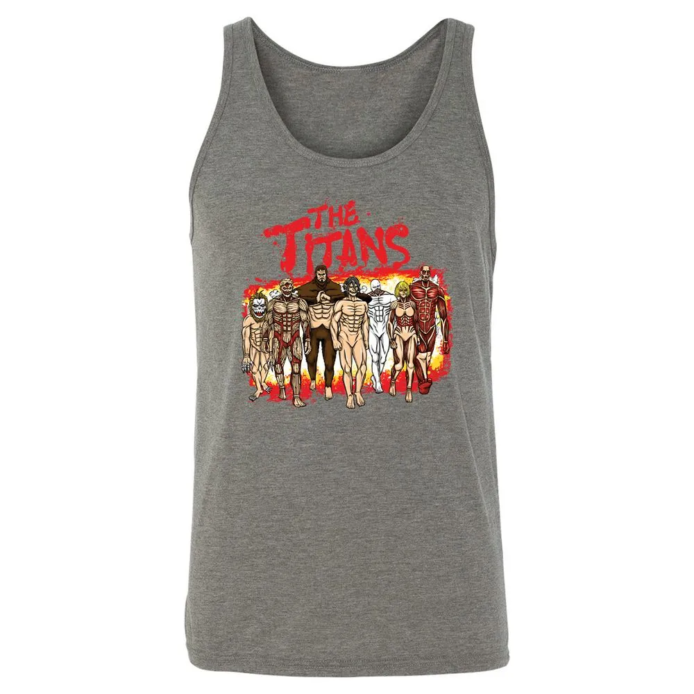 Unisex Jersey Tank - 8L9WBSTT - Grey Triblend - 8