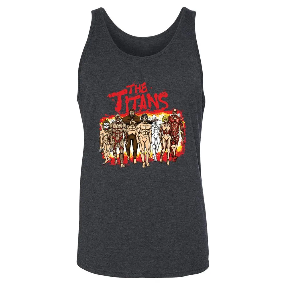 Unisex Jersey Tank - 8L9WBSTT - Dark Grey Heather - 6