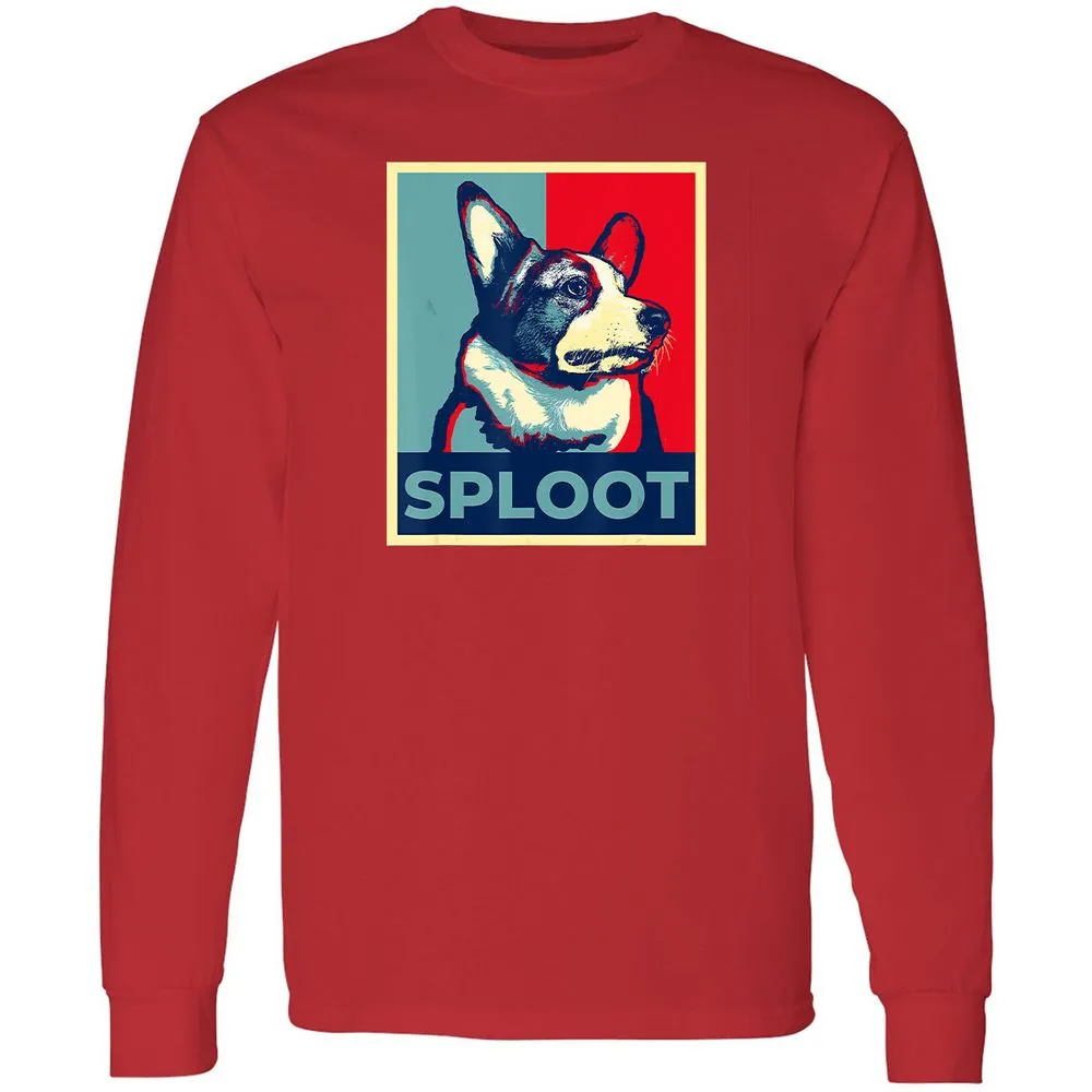 Long Sleeve T-Shirt - 3W5SMR7N - Red - 14