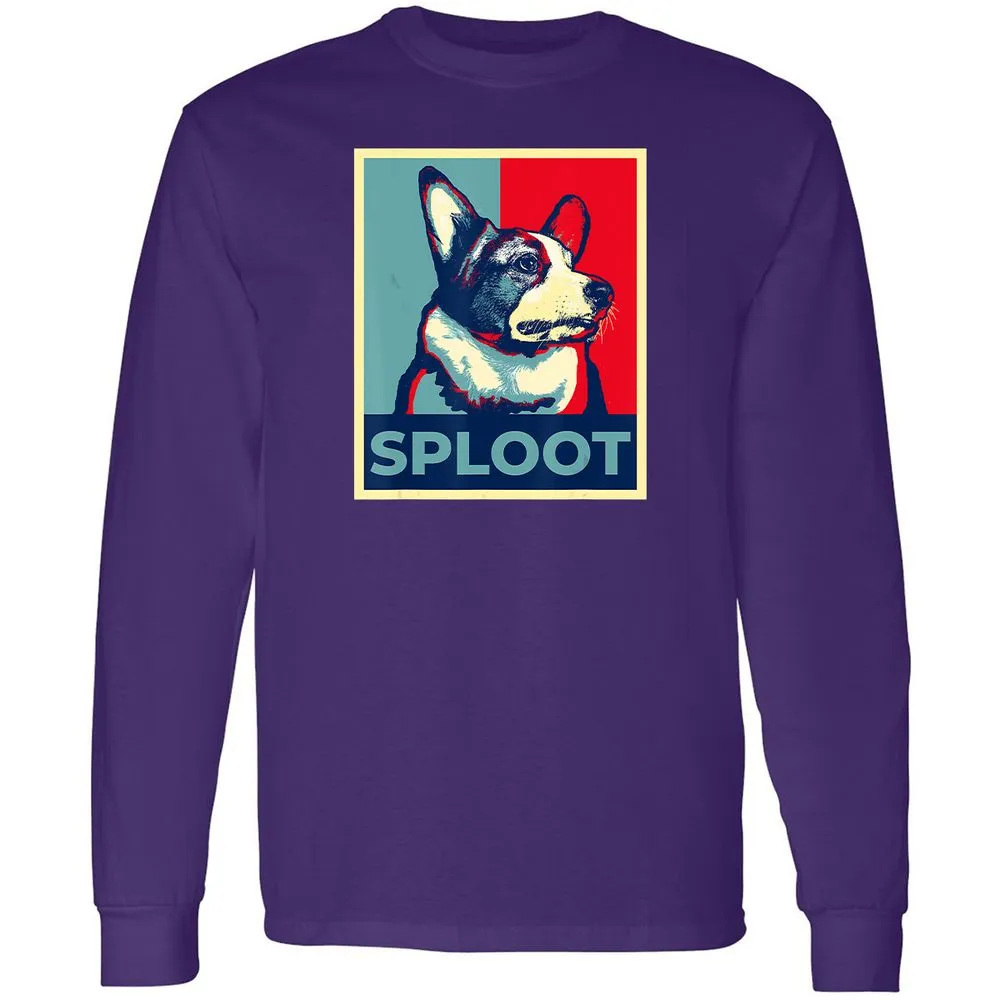 Long Sleeve T-Shirt - 3W5SMR7N - Purple - 13