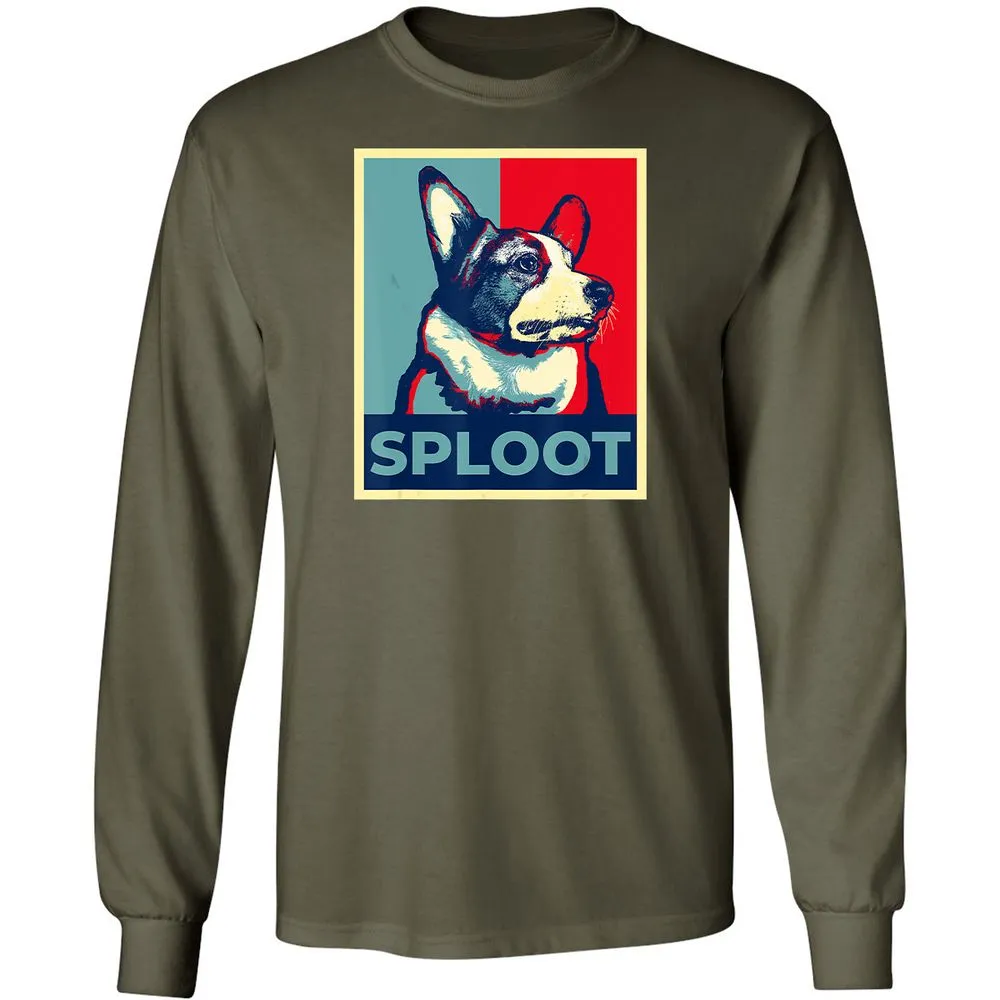 Long Sleeve T-Shirt - 3W5SMR7N - Military Green - 16