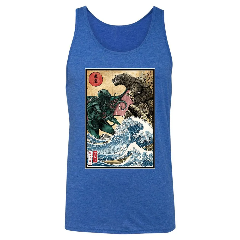 Unisex Jersey Tank - QFNDW9Z2 - True Royal Triblend - 12