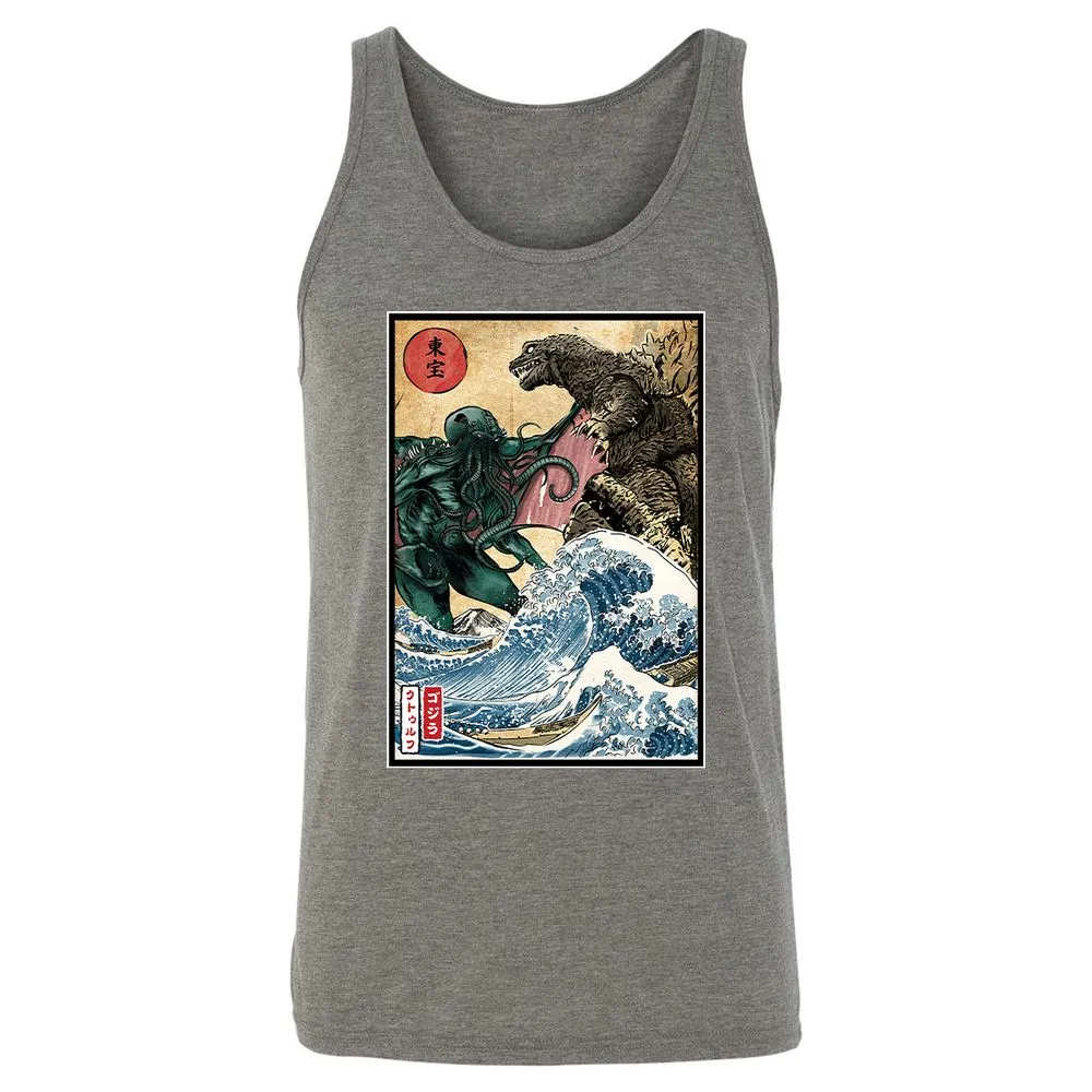 Unisex Jersey Tank - QFNDW9Z2 - Grey Triblend - 8