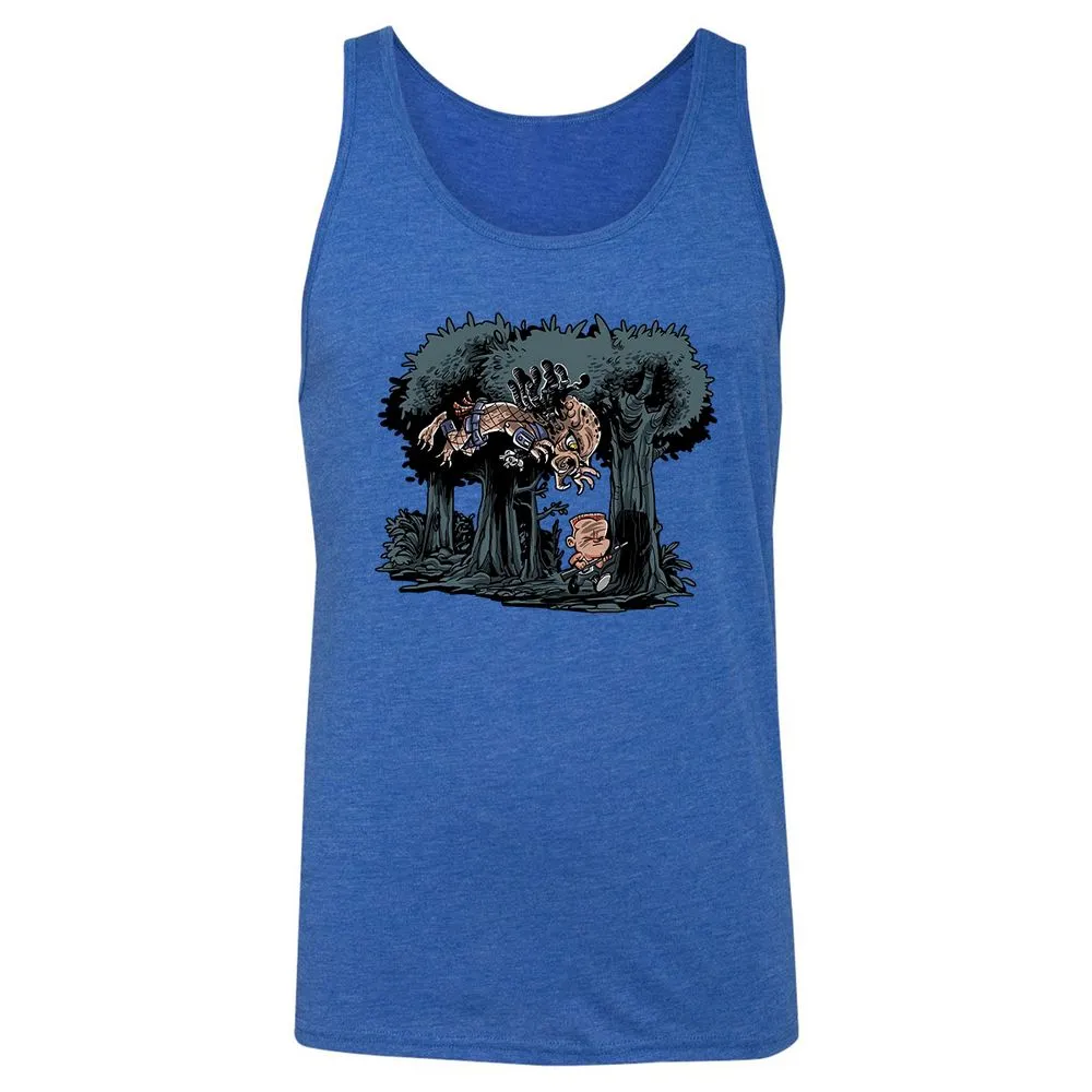Unisex Jersey Tank - R7V347ZR - True Royal Triblend - 12
