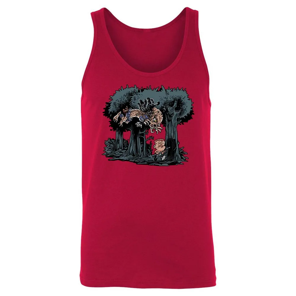 Unisex Jersey Tank - R7V347ZR - Red - 11